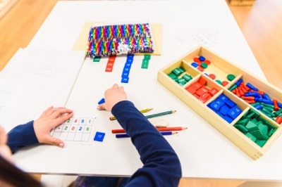 Montessori school setup